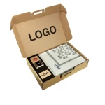 Biznesa dāvanas pleds un svece