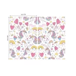 vaikiškos užuolaidos dieninės su vienaragiais 1