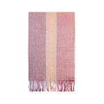 stilingas vyriškas šalikas raudonai margas su kutais