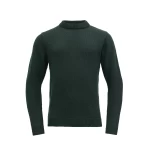 Tamsiai žalias vilnonis vyriškas megztinis Devold