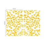 pasiutos naktines uzuolaidos su geltonais motyvais 1