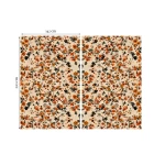 kokybiškos naktinės užuolaidos su gėlėmis 1