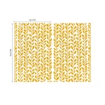 gelsvų atspalvių naktinės užuolaidos išmatavimai 1