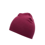 moteriška kepurė merino vilna bordo spalvos devold