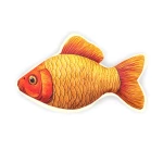 pagalvėlė su žuvies nuotrauka auksinė žuvelė