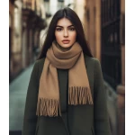 Ruda šalle sievietēm