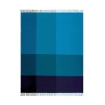 Merino vilnas pleds Scandimama Deep Ocean Blue 5307