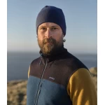 Šilta vilnonė kepurė tamsiai mėlyna 1