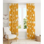 Dienas aizkari dzelteni izmēri