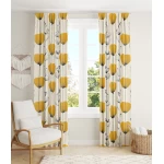 Dienas aizkari ar magonēm interjerā