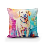 Marga pagalvėlė su raštu Labradoro retriveris