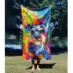 Dovana moteriai rankšluostis Šnauceris