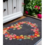 Durvju paklājs Kleen-Tex Wash+Dry Floral Romance 1