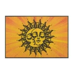 Durvju paklājs Kleen-Tex Wash+Dry Kiss the Sun