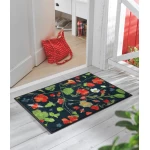 Durvju paklājs Kleen-Tex Wash+Dry Garden bee 1