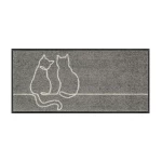 Durvju paklājs Kleen-Tex Wash+Dry Lovetails 4