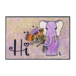 stilingas plaunamas durų kilimėlis namams