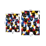 Flisiniai pledai Kačiukai išmatavimai 1