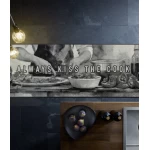 tamsus su užrašu kiliminis takas virtuvei 1