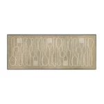 šviesių spalvų kiliminis takas virtuvei 1