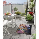 spalvotas durų kilimėlis terasoje 1