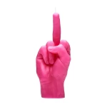 Ar rokām darināta svece F*ck You Pink 2