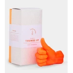 Ar rokām darināta svece Thumbs Up Neona Orange 3