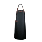 Ādas priekšauts Bovine Black BBQ2 SA390141 BL