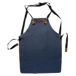 Bērnu priekšauts no ādas BBQ Bovine Navy