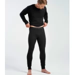 Melnas termobikses vīriešiem merino vilnas devold 3