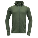 Dzemperis vyriskas su kapisonu devold merino zalia spalva