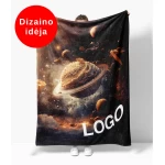 Pledai su įmonės atributika