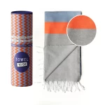 pilkas papludimio ranksluostis kaip dovana