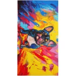 Raibs dvielis Franču buldogs 25-300