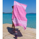 stilingas rožinis paplūdimio rakšluostis 1