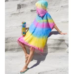 stilingas moteriskas poncas papludimiui 1