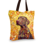 Margas pirkinių krepšys Labradoro retriveris