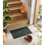 Paklāju Wash&Dry DUNE Leaves Midnight Green