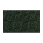 Rug Was & Dry DUNE Waves Midnight Green 1