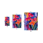 stilingas rankšluostis gėlės orchidėjos 1