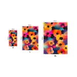 paplūdimio rankšluotis gėlės išmatavimai 1