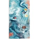 Paplūdimio rankšluostis, Žuvys