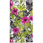 Paplūdimio rankšluostis, Gėlės