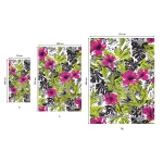 Paplūdimio rankšluostis, Gėlės 1