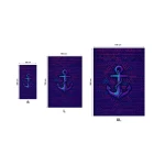 marinistinis paplūdimio rankšluostis su inkaru 1