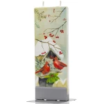 spalvinga kalėdinė žvakė