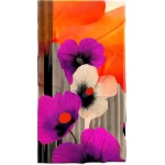 paplūdimio rankšluostis gėlės orchidėja