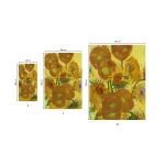 Dvielis Vincenta Van Goga saulespuķes 1