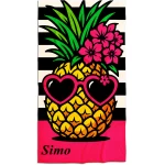 originalus personalizuotas rankšluostis su ananasu