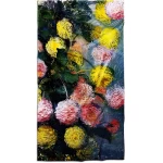 stilingas ranksluostis su dailininko darbu